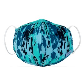 Dr. Talbot's Adult Washable Cloth Face Mask with Filter Pocket for Personal Health, 1 Pack, Blue Paint