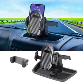 Neepiar Phone Holder Mount Compatible with 2011-2018 Jeep Wrangler JK JKU Dash Multi-Mount Phone Kit with Storage Box Interior Accessories
