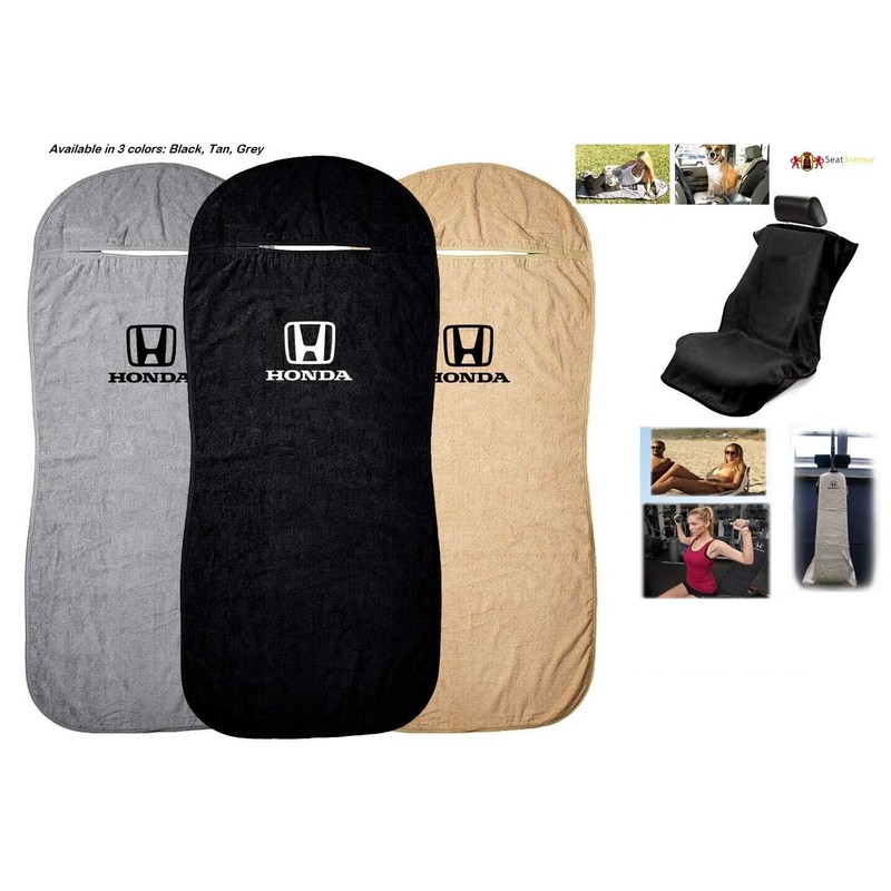 Seat Armour SA100HONG Officially Licenced Honda Grey Car Seat Protector