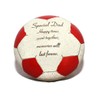 Special Dad Red Football Graveside Ornament