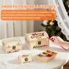 3 Pcs Unfinished Wooden Storage Box for DIY (Small+Medium+Large)