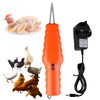 PTOSYAPE Handheld Chicken Feather Plucker Plucker Machine, Electric Quick Chicken