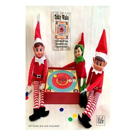 Elf Tiddly Winks Games Props Ideas Joke Christmas Decoration