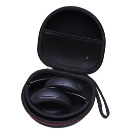 L LTGEM Headphone Case Compatible with Beats/TOZO/BERIBES/KVIDIO Noise Cancelling Over-Ear Headphones, Black