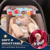 4 Pieces Baby Car Seat Head Support, Stroller Neck Relief