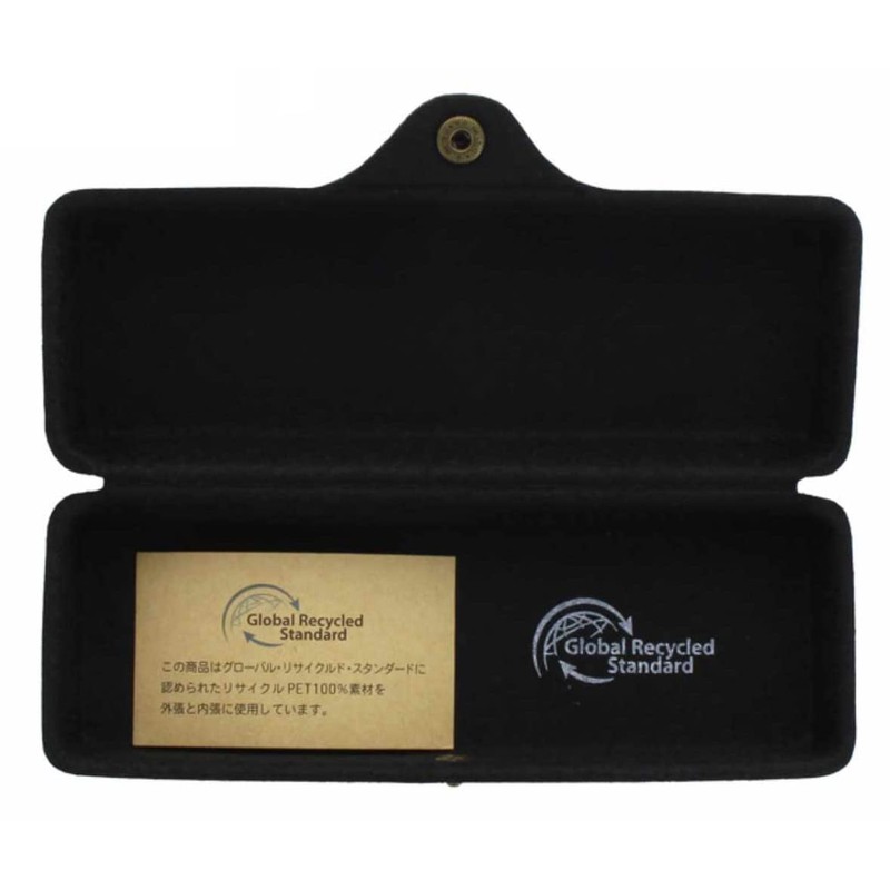 SuRE 209701 Eyeglass Case, Lightweight, Compact, Wide, Semi-Hard, Urethane, Felt