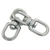 Bivethoi 6 PCS Double Eye Swivel, Stainless Steel Eye to