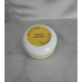 Crema de Miel y Jalea Real, Hidratante Facial, con Extracto de Avena, sin Parabenos, 100 gramos