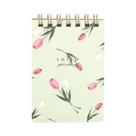 Lab Clip Ring Memo Flower Koyomi Tulip A24-HKME-03TU