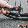 HEYNER® Hand Pump with Pressure Gauge, Compact Bicycle Pump with