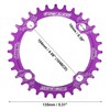 X AUTOHAUX 32 Teeth 104mm Bicycle Wide Chainring Crankset Tooth