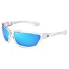 Nitrogen Polarized Wrap Around Sport Sunglasses for Men Women UV400