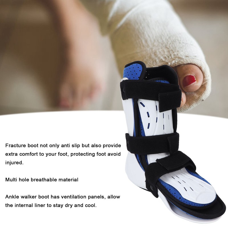 Fracture Boot Short Ankle Foot Drop AFO Brace Orthosis Splint