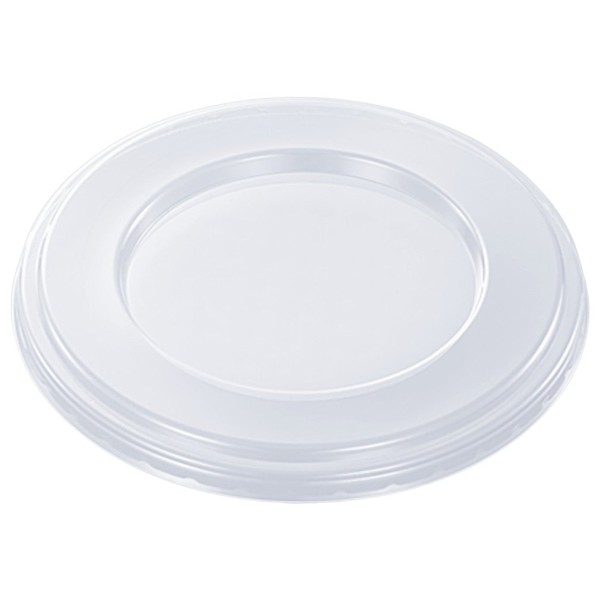 Center Chemical Disposable Containers Lid Bowl Large Flat Lid 25 Piece