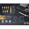 60W Digital Soldering Iron Kit with Threaded Insert Tips and