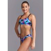 Funkita Girls' Bikini Set Criss Cross Swan Around, Swan Around