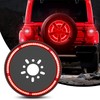 Nilight Spare Tire Brake Light Wheel Light 3rd Third Brake