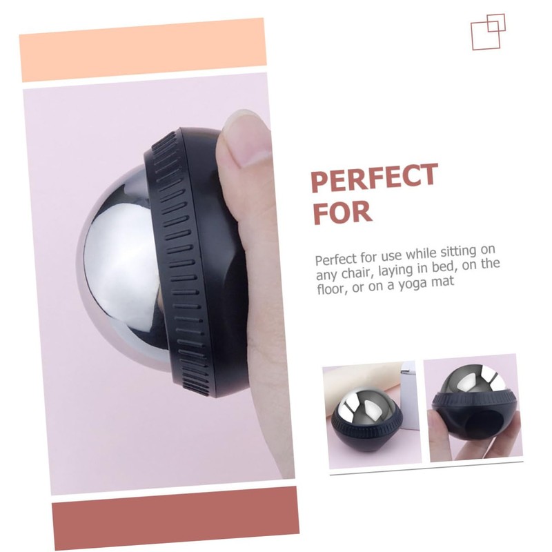 COLLBATH Rolling Massager Ball Portable Ice Therapy Roller for Muscle
