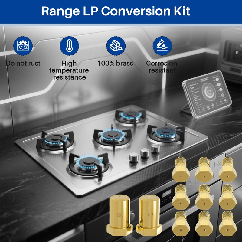 Replaces A22390101, 316243720, 316243721, 4980407, AP7213138,Natural Gas to Propane LP