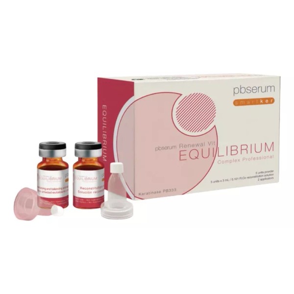 Pb Serum Equilibrium Uso Tópico Acne Espinilla Caja 5pz