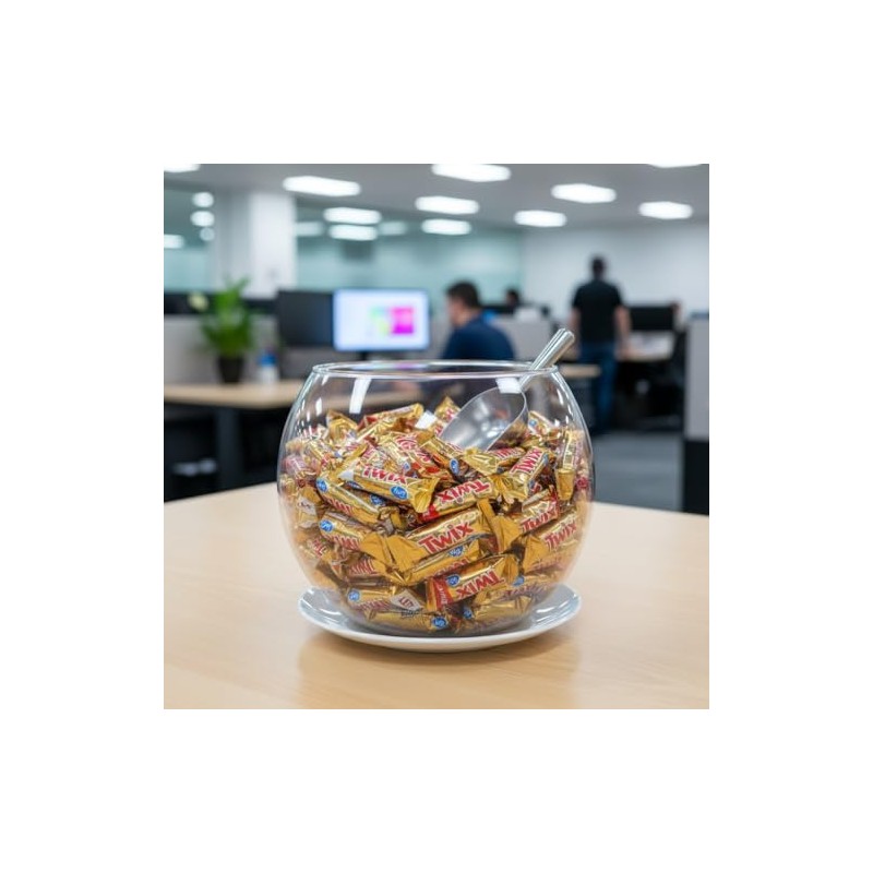 TwixCandy Bars Bulk Fun Size Candy - 50 Individually Wrapped