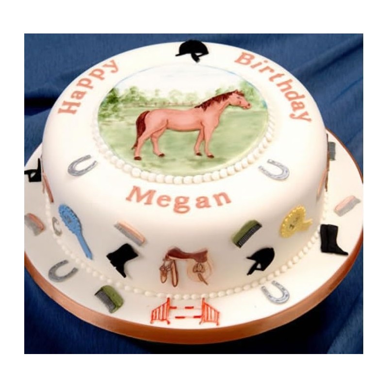 Horse Set Patchwork Cutters Sugarcraft Tools