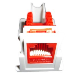 10-1 Port Surface Mount Box for Keystone Jacks - White - Easy Mount