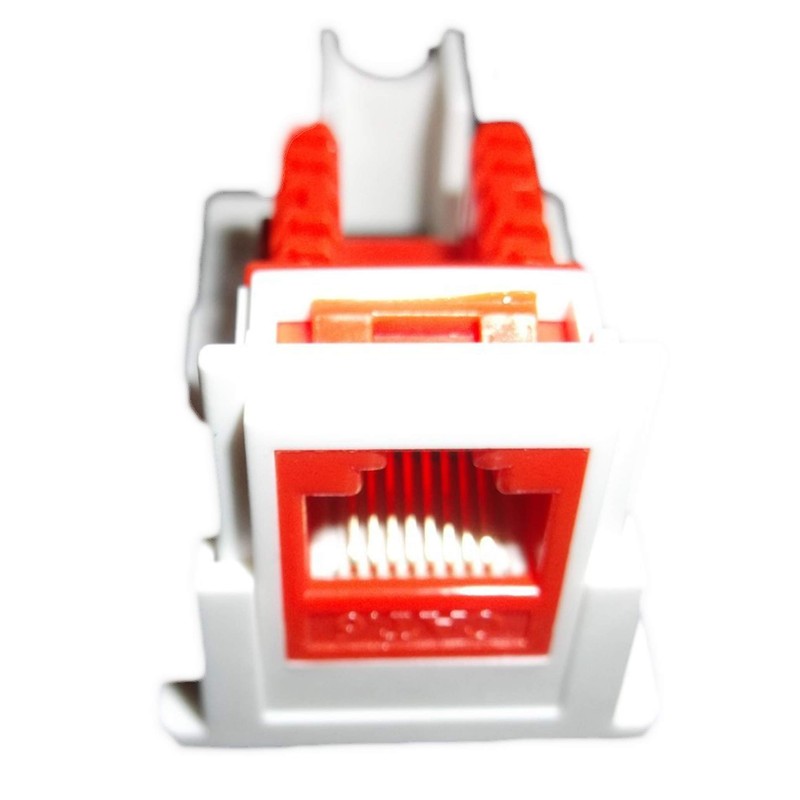 10-1 Port Surface Mount Box for Keystone Jacks - White