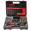 AUPREX 49Pcs Thread Chaser Set, UNC, UNF & Metric Thread