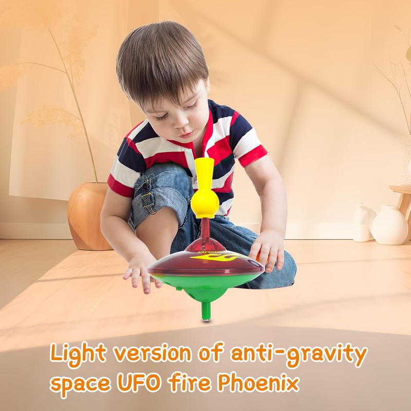 NSUKAKULU The Anti-Gravity Space Flying Saucer Gyroscope Has Various Ways