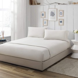 Byourbed 300TC Bom Dia Portugal King Sheet Set - Washed Sateen