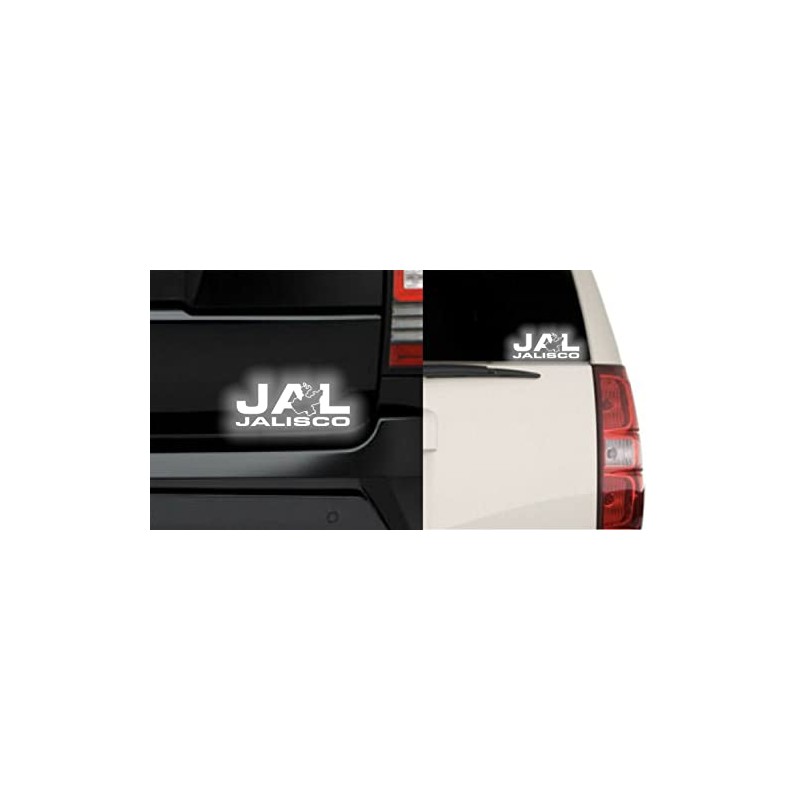 Jalisco JAL Mexico Reflective Sticker Decal