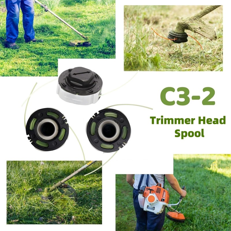 TALSWIF (3pk) FSA 57 FSA57 Trimmer Head Spool C3-2 Spool