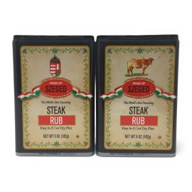 Szeged Steak Rub(5oz.), 2 Pk ~ YANKEETRADERS® ~ FREE SHIPPING