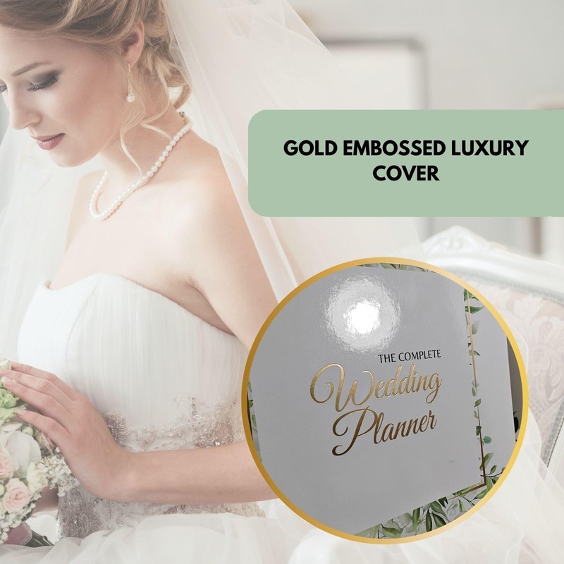 The Complete Wedding Planner, 160 Page Spiral Bound Wedding Organizer