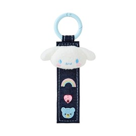 Sanrio 182982 Cinnamoroll Tag Keychain (Denim Patch)