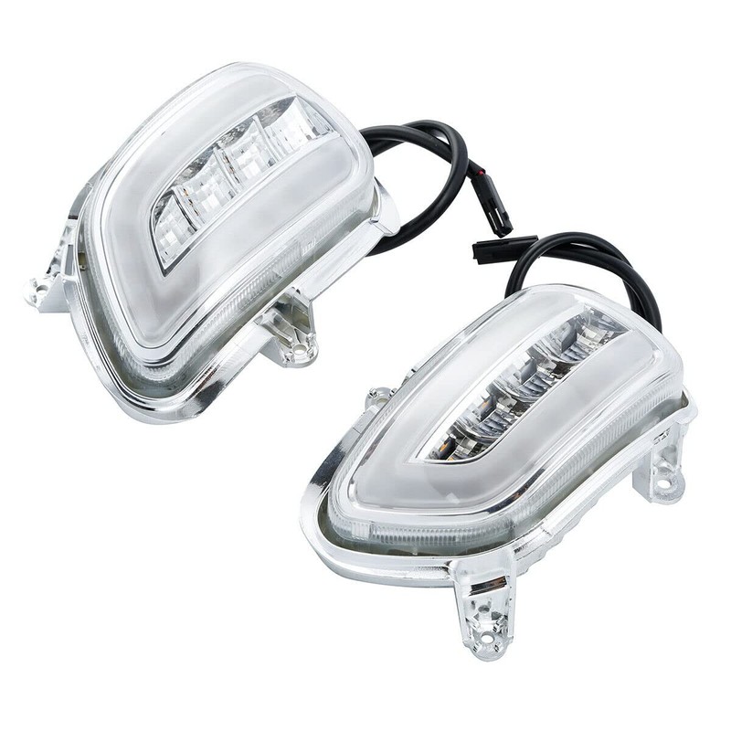 TCMT Front LED Turn Signals Clear Lens Fit for Honda
