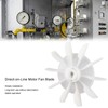 Fayelume Central Pneumatic Compressor Parts,14mm Shaft 135mm Outer Diameter Fan