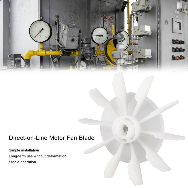 Fayelume Central Pneumatic Compressor Parts,14mm Shaft 135mm Outer Diameter Fan