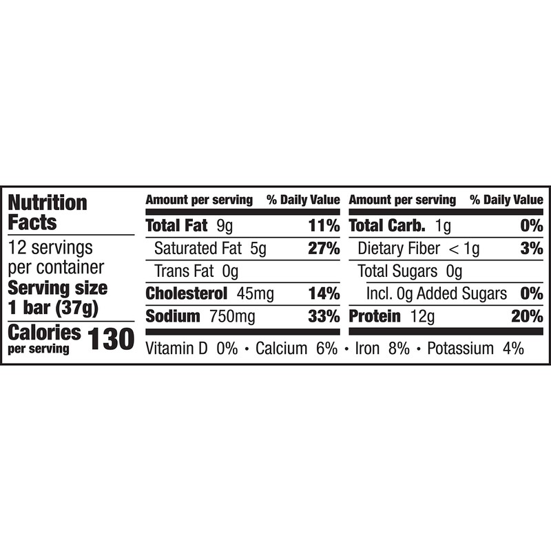 EPIC Venison Sea Salt & Pepper Bars, Keto Friendly, Gluten