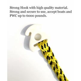 DockMoor Towable Rope Quick Connector for Tubing Boat Tubes Connect Rope for Water Sports