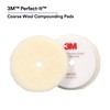 3M Perfect-It Random Orbital Coarse Wool Compounding Pad, 5"/130 mm,