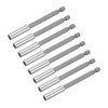 sourcing map 8pcs 1/4 Inch Hex Shank by 4 Inch