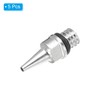 PATIKIL 5pcs 0.3mm Airbrush Nozzle Copper Nozzle Replacement Parts for