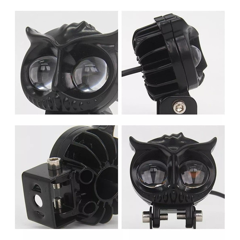 MXNLZM 8000lm Luz Led Faros Para Motos Luces Auxiliares Lupa