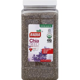 Badia Organic Chia Seed, 5.5 Pound (Pack of 2)