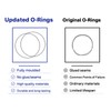 Showingo O-Rings Gasket Seals Replacement for Gamma2 Vittles Vault 12"