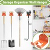 Fengone Trimmer Rack Wall Mount Heavy Duty Weedeater Hanger for