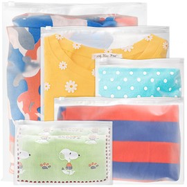 30 Waterproof Travel Storage Bags Useful Accessories for Storing Plastic Linen Recyclable with Zip Closure