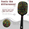 AISHIKEKE 1000RB Rainbow Paddle Mane and Tail Brush Detangler Plastic